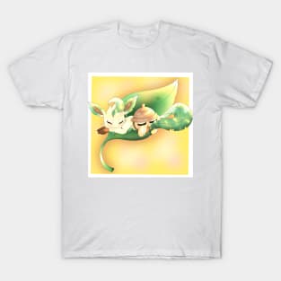 Leaf Fox with a friend T-Shirt